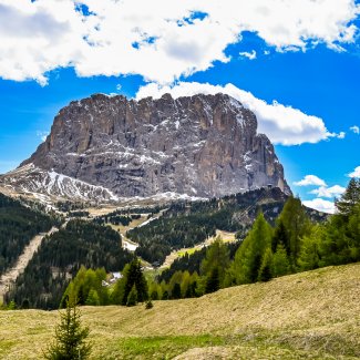 Langkofelgruppe am Sella Joch 
