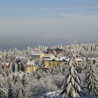 Blick auf Oberhof
