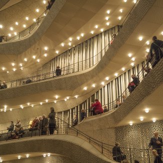 In der Elbphilharmonie