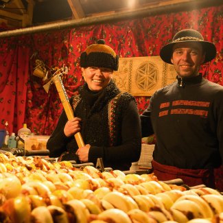 Weihnachtsmarkt der Nationen in Rüdesheim