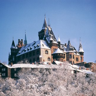 Schloss Wernigerode im Winter