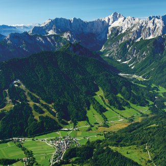 Blick auf Kranjska Gora