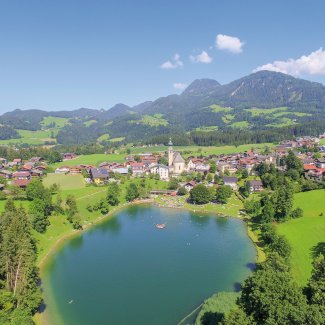 Blick auf Reith und Reither See