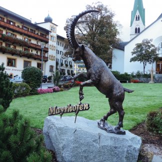 Stadtwappen von Mayrhofen im Zillertal
