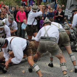 Almabtrieb in Meransen