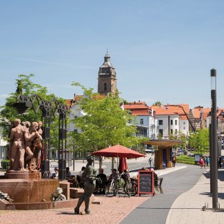 Kurschattenbrunnen in Bad Wildungen