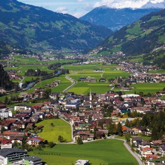 Blick auf Mayrhofen