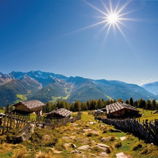 Almenlandschaft im Ahrntal