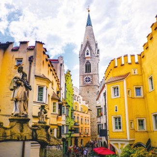 In der Altstadt von Brixen