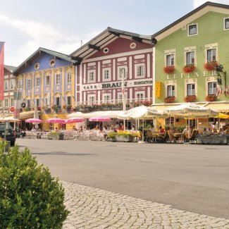 Marktplatz in Mondsee