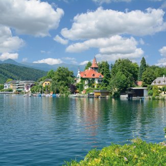 der Urlaubsort Millstatt am See am Millstätter See in Kärnten