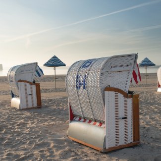 Strandkörbe in Travemünde