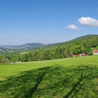 Typische Landschaft im Bayerischen Wald