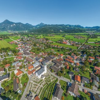Blick auf Oberaudorf