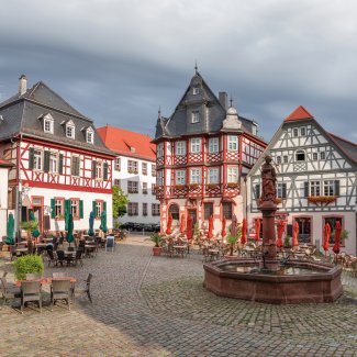 Marktplatz in Heppenheim