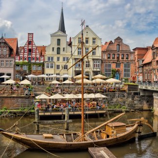 Alter Hafen in Lüneburg