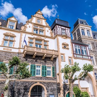 Historische Hausfassaden in Bernkastel-Kues