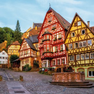 Brunnen am Schnatterloch in Miltenberg