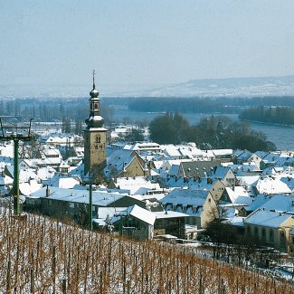 Rüdesheim im Winter