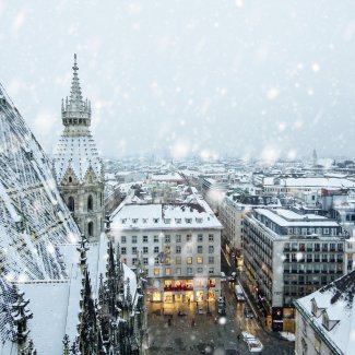 Wien im Winter