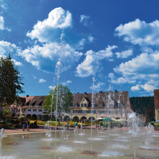 Wasserspiele in Freudenstadt