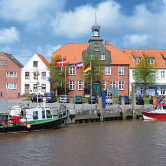Am Innenhafen von Tönning 