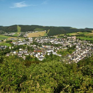 Blick vom Orenberg auf Willingen