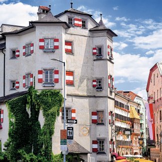 Ottoburg und Goldenes Dachl in der Altstadt von Innsbruck