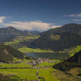 Blick auf den Walchsee & Schwemm