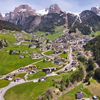 Blick auf Wolkenstein