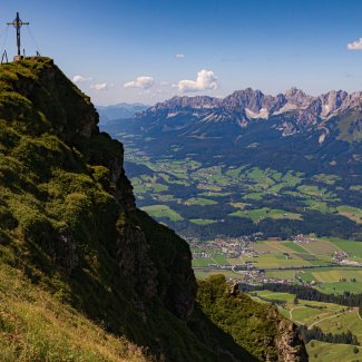Sagenhafter Blick vom Kitzbüheler Horn