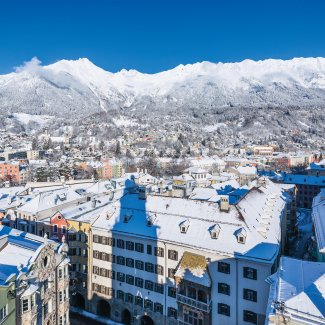Altstadt Innsbruck im Winter