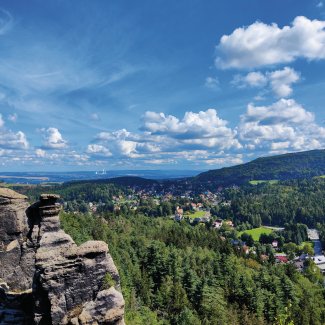 Felsenpanorama Zittauer Gebirge