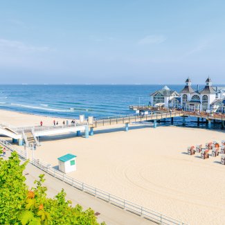 Seebrücke im Ostseebad Sellin