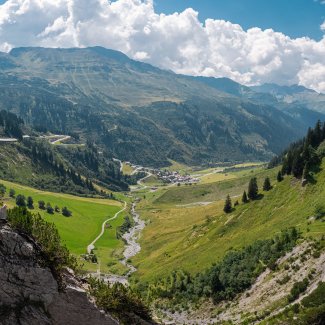 Flexenpass im Vorarlberg