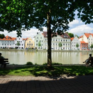 Auf der Mühleninsel - Landshut