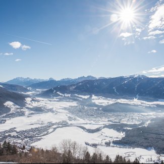 Blick auf Bruneck