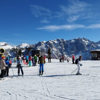 Skispaß im Val di Sole
