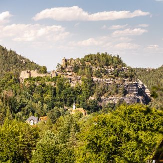 Ruinen von Burg und Kloster Oybin