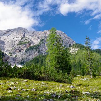 Berglandschaft im Pustertal