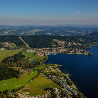  Lipno nad Vltavou am Lipnostausees