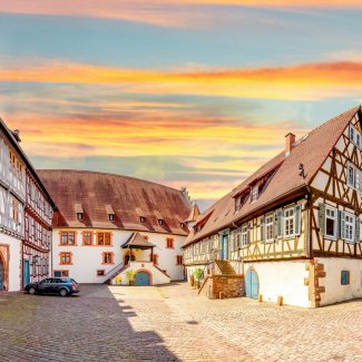 Fachwerkhäuser in Mittelstadt