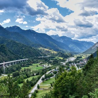 Kanaltal Autobahn Malborghetto