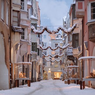Weihnachtsbeleuchtung in Brixen