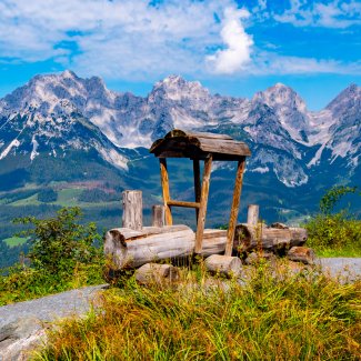 Sommerpanorama Wilder Kaiser
