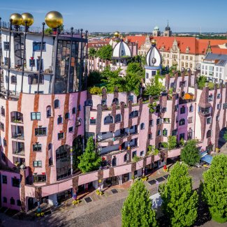 Die Grüne Zitadelle von Magdeburg