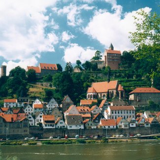 Hirschhorn am Neckar, Altstadt und Burg