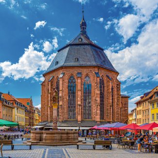 Marktplatz in Heidelberg