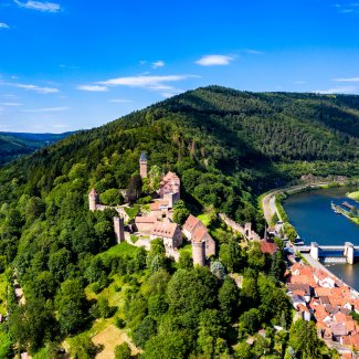 Burg Hirschhorn im Odenwald