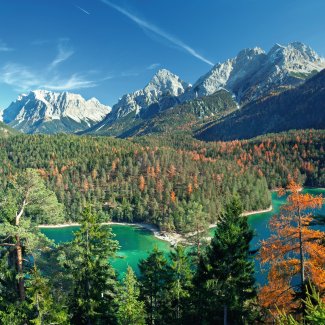 Alpenblick am Blindsee
